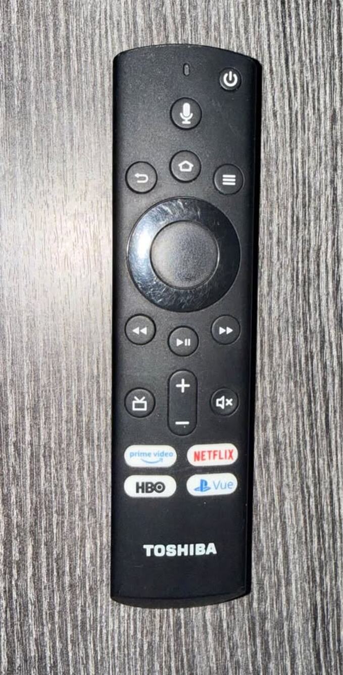 Toshiba CT-RC1US-19 Remote Control Replacement for Smart Fire TV 43LF621U19